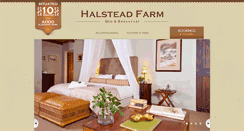 Desktop Screenshot of halsteadfarm.com